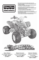 Fisher-Price W6212 Power Wheels Owner's Manual