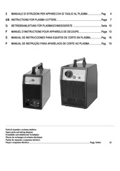 Elettro Plasma 106 Instructions Manual