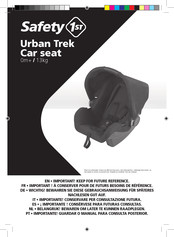 Safety 1st Urban Trek Manual