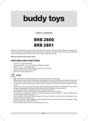 Buddy Toys BRB 2801 User Manual