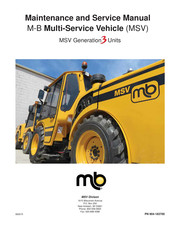 M-B MSV Maintenance And Service Manual