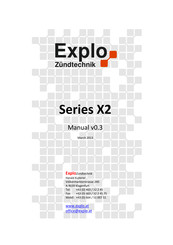Explo RX2-70K Manual