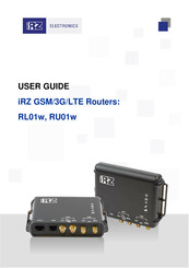 iRZ RU01w User Manual