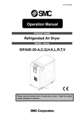 SMC Networks IDFA6E-20-C Operation Manual