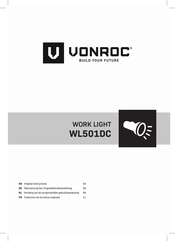 VONROC WL501DC Original Instructions Manual