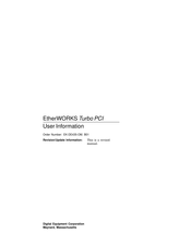 Digital Equipment EtherWORKS Turbo PCI User Information