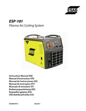 ESAB ESP-101 Instruction Manual
