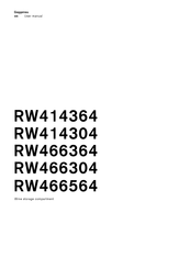 Gaggenau RW414304 User Manual