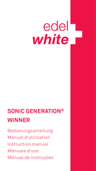 EDEL WHITE SONIC GENERATION WINNER Instruction Manual