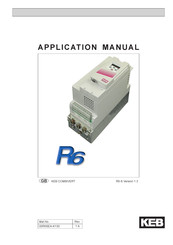 Keb COMBIVERT R6-S Applications Manual