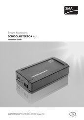 SMA SCHOOLMETERBOX Installation Manual