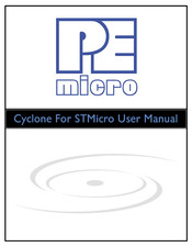PE micro Cyclone for STMicro User Manual