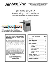 AmpliVox SS3230RTA Assembly Instructions Manual