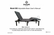Sapphire Sleep 500 User Manual