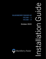 Blackberry RADAR H2 ITC100-2 Installation Manual