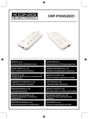 Konig CMP-POWG20 Manual