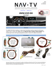 Nav Tv BMW-EVO ID6 Install Manual