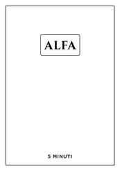 Alfa Network 5 MINUTI Manual