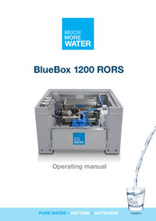 Much More Water BlueBox 1200 RORS Operating Manual