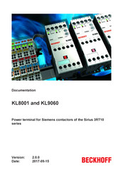 Beckhoff KL8001 Documentation