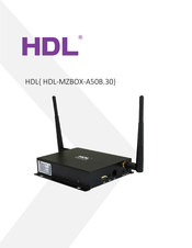 HDL HDL-MZBOX-A50B.30 Manual