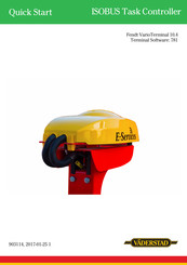 Vaderstad ISOBUS Quick Start Manual