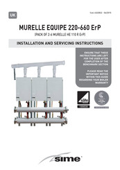 Sime MURELLE EQUIPE 660 ErP Installation And Servicing Instructions