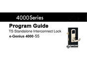 TownSteel e-Genius 4000-55 Program Manual