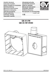 Vortice QE-B I Instruction Booklet