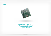 DFI Qseven Q7X-151 R.D1 User Manual