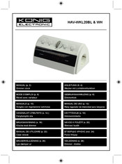 Konig HAV-WKL20WH Manual