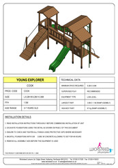Wicksteed YOUNG EXPLORER COOK Instructions Manual