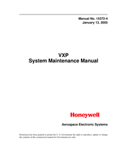 Honeywell VXP System Maintenance Manual