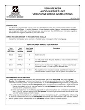 NAPCO Veri-Phone Wiring Instructions