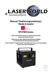 Laserworld RTI PIKO Series Manual