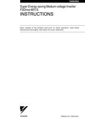 YASKAWA FSDrive-MV1S Instructions Manual