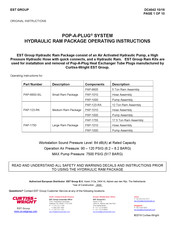 EST Group Curtiss-Wright POP-A-PLUG PAP-1750 Operating Instructions Manual