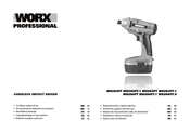 Worx Professional WU284PT Manual