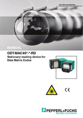 Pepperl+Fuchs ODT-MAC40-RD Series Manual