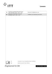 ITT Lowara DUPERBOX DUO Installation And Operating Instructions Manual