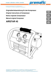 Prematic AG AIRSTAR 45 Original Instructions Manual