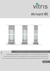 Vitris Atrivant 80 Installation Instructions Manual