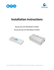 Acuva Eco Installation Instructions
