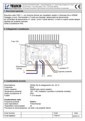 Teleco TVHET868A01 Manual