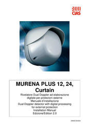 CIAS Elettronica S.r.l. MURENA PLUS Curtain Installation Manual