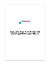 Air Liquide Cryo-Alarm-Remote Operator's Manual