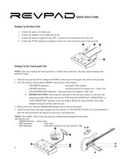 GTC Sound Innovations REVPAD Quick Start Manual