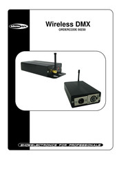 SHOWTEC Wireless DMX 50230 Manual
