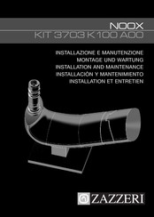 ZAZZERI NOOX 3703 K100 A00 Installation And Maintenance Manual