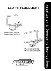 Timeguard LEDX10PIRB Installation & Operating Instructions Manual